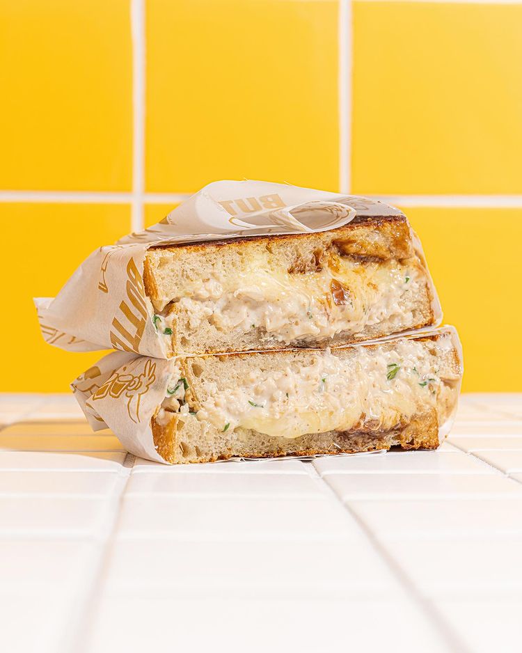 chicken-melt toastie